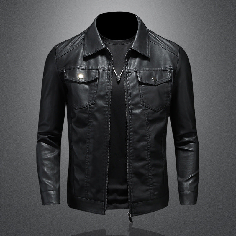 Men's Classic Vintage Leather Jacket