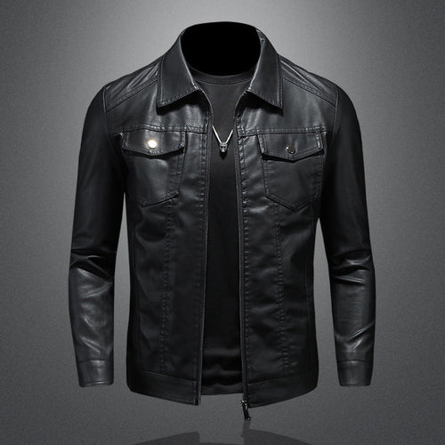 Men's Classic Vintage Leather Jacket