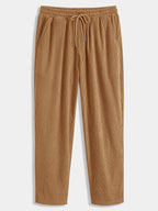 Men's Hooded Corduroy Trouser Set