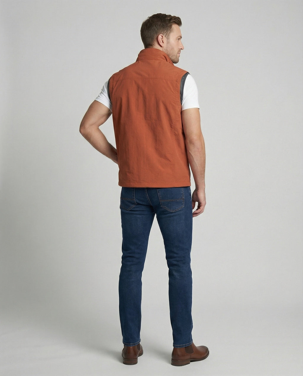 Men's Multi Pocket Utility Gilet