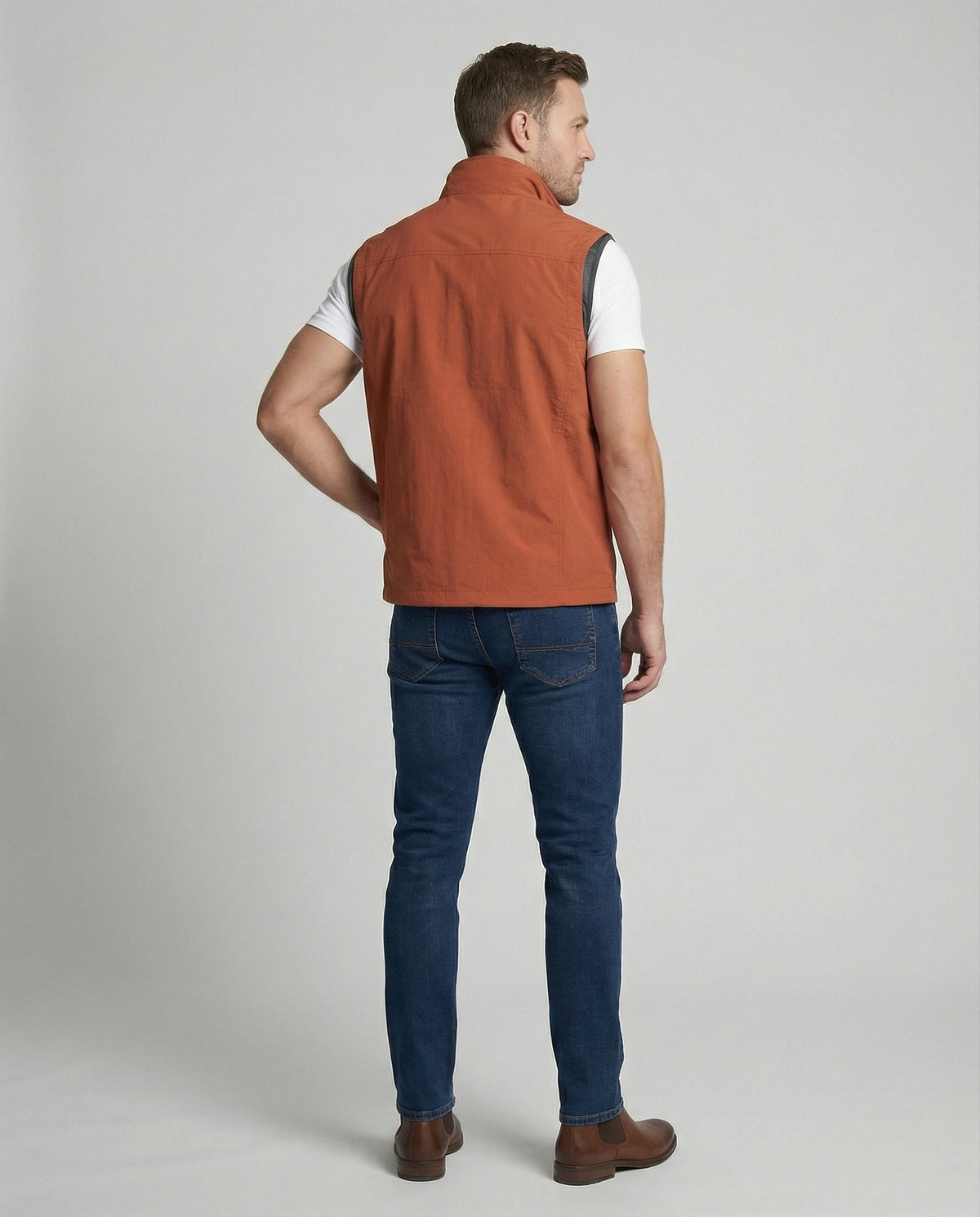 Men's Multi Pocket Utility Gilet