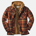 Men's Quilted Hooded Overshirt
