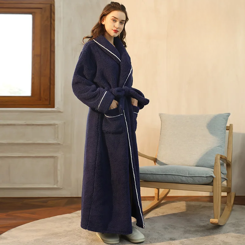 Women's Belted Flannel Robe