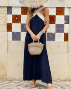 Women's Maxi Halter Dress
