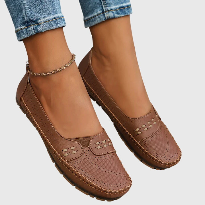 Women's Beige Orthopedic Shoes