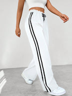 Women's Wide Leg Jogger Trousers