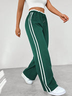 Women's Wide Leg Jogger Trousers