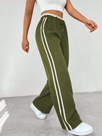 Women's Wide Leg Jogger Trousers