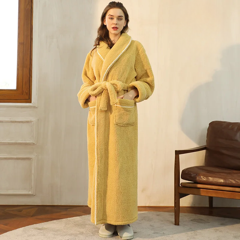 Women's Belted Flannel Robe