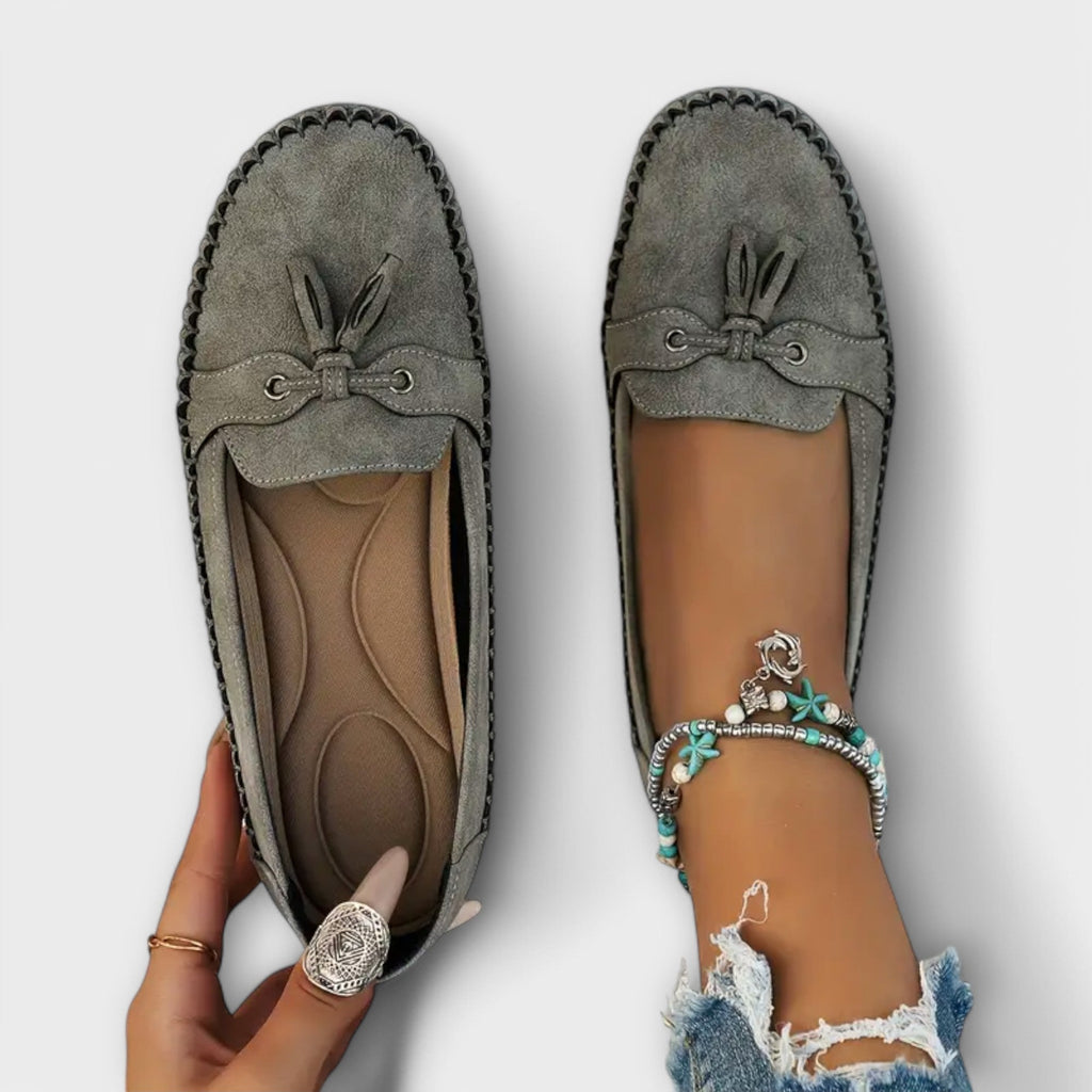 Women's Tasselled Moccasin Loafers