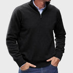 Men's Refined Knit Quarter Zip Jumper