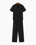 Men's Relaxed Polo Lounge Set