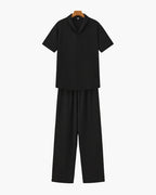 Men's Relaxed Polo Lounge Set