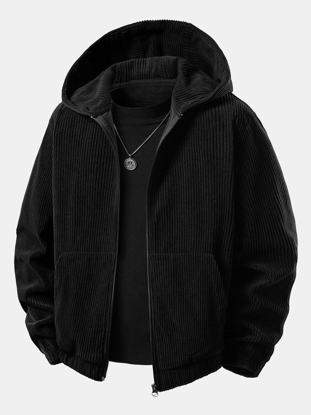 Men's Corduroy Zip Tracksuit
