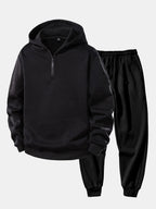 Men's Quarter Zip Jogger Tracksuit