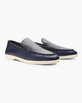 Men's Pebbled Leather Loafers