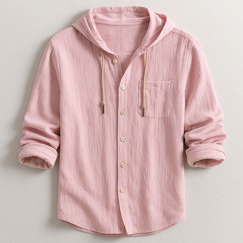 Men's Lightweight Hooded Overshirt