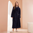 Women's Belted Flannel Robe