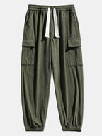 Men's Corduroy Cargo Tracksuit