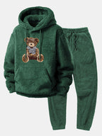 Men's Plush Fleece Tracksuit