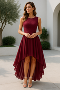Women's High-Low Wedding Guest Dress