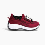 Women's Cushioned Knit Walking Shoes
