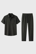 Men's Structured Shirt and Trouser Set