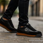 Men's Retro Colour Block Trainers