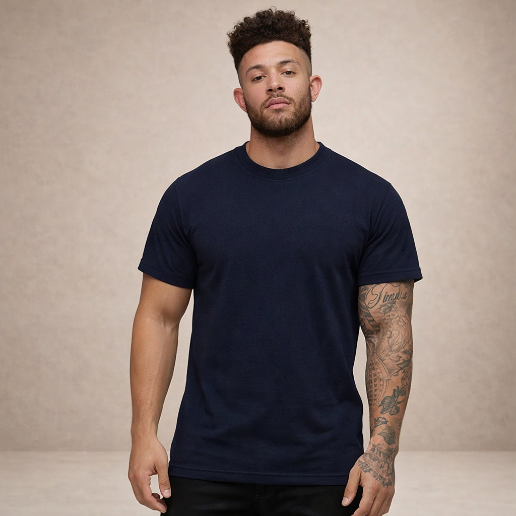 Men's Slim Fit Crew Neck T-Shirt