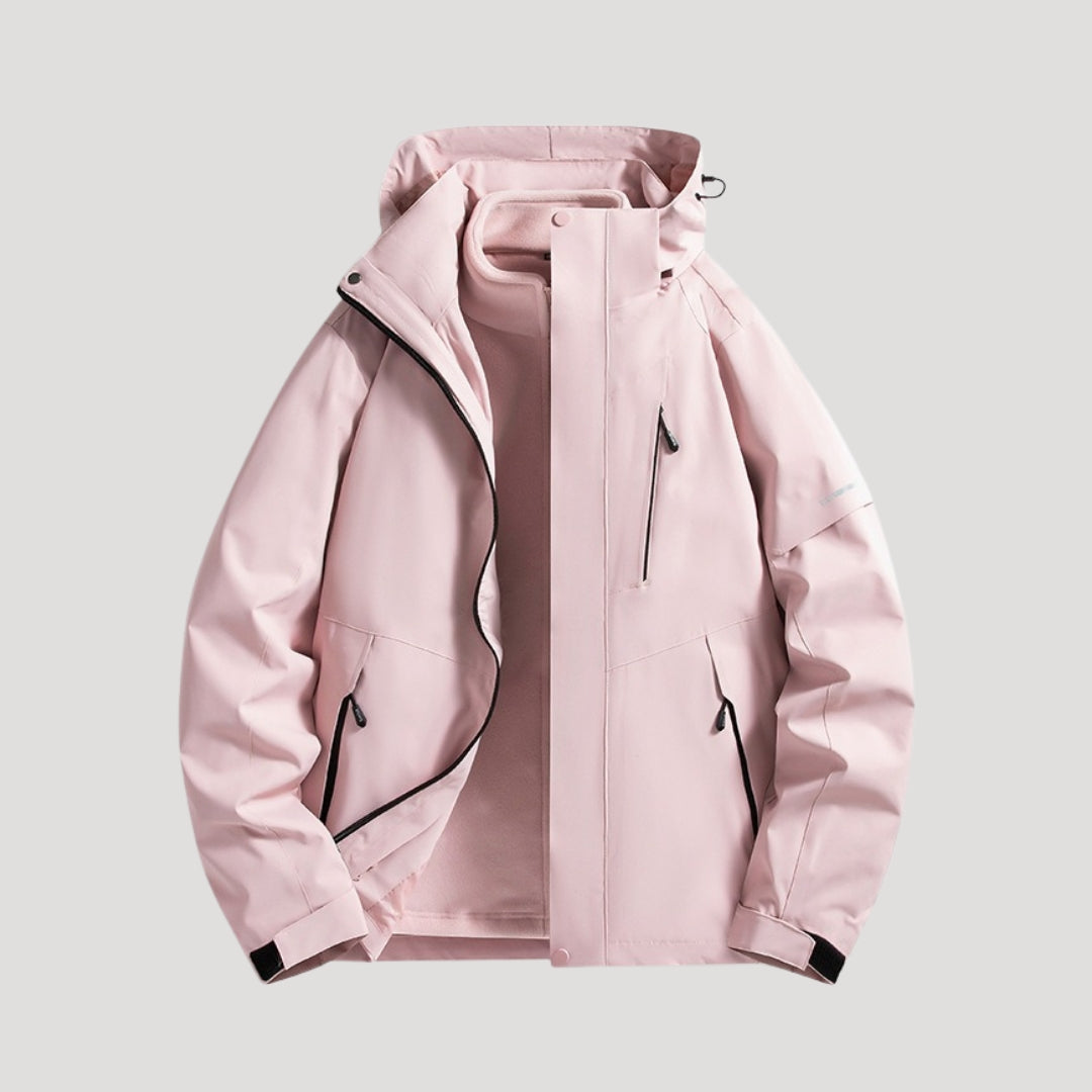 Women's Hooded Waterproof Windbreaker