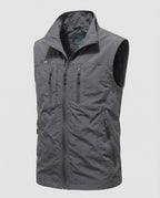 Men's Multi Pocket Utility Gilet