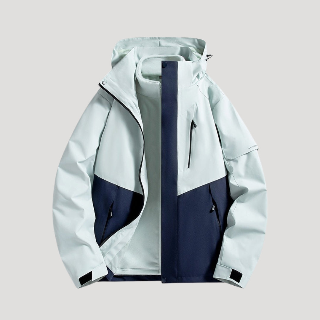 Women's Hooded Waterproof Windbreaker