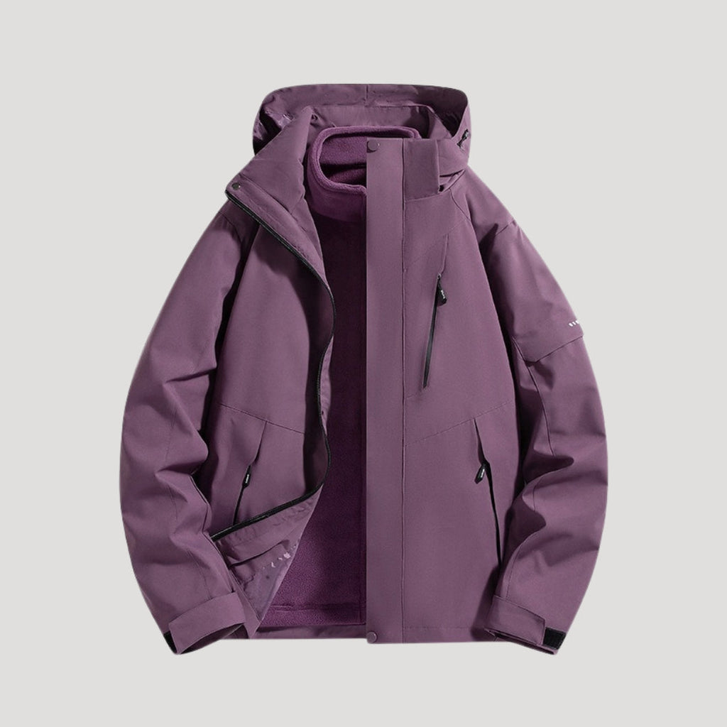 Women's Hooded Waterproof Windbreaker