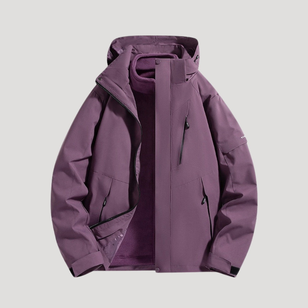 Women's Hooded Waterproof Windbreaker