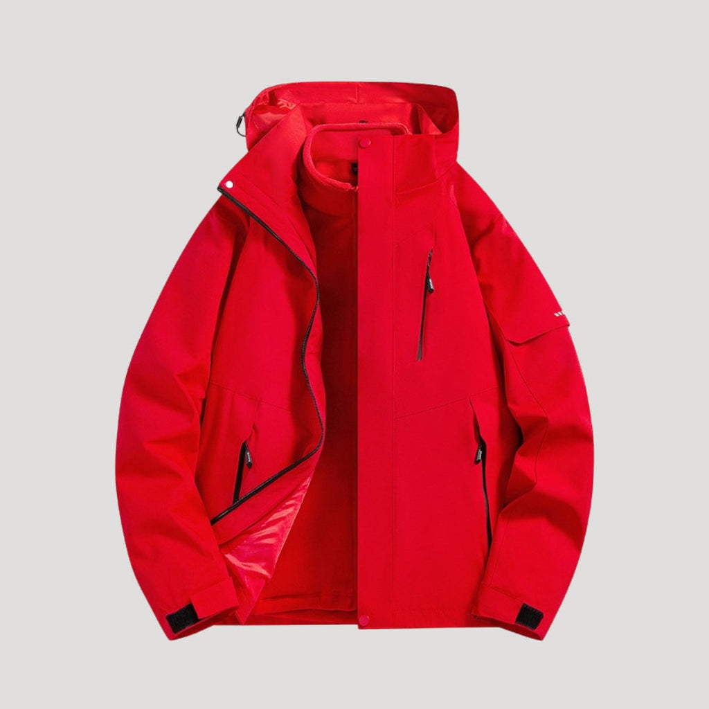 Women's Hooded Waterproof Windbreaker