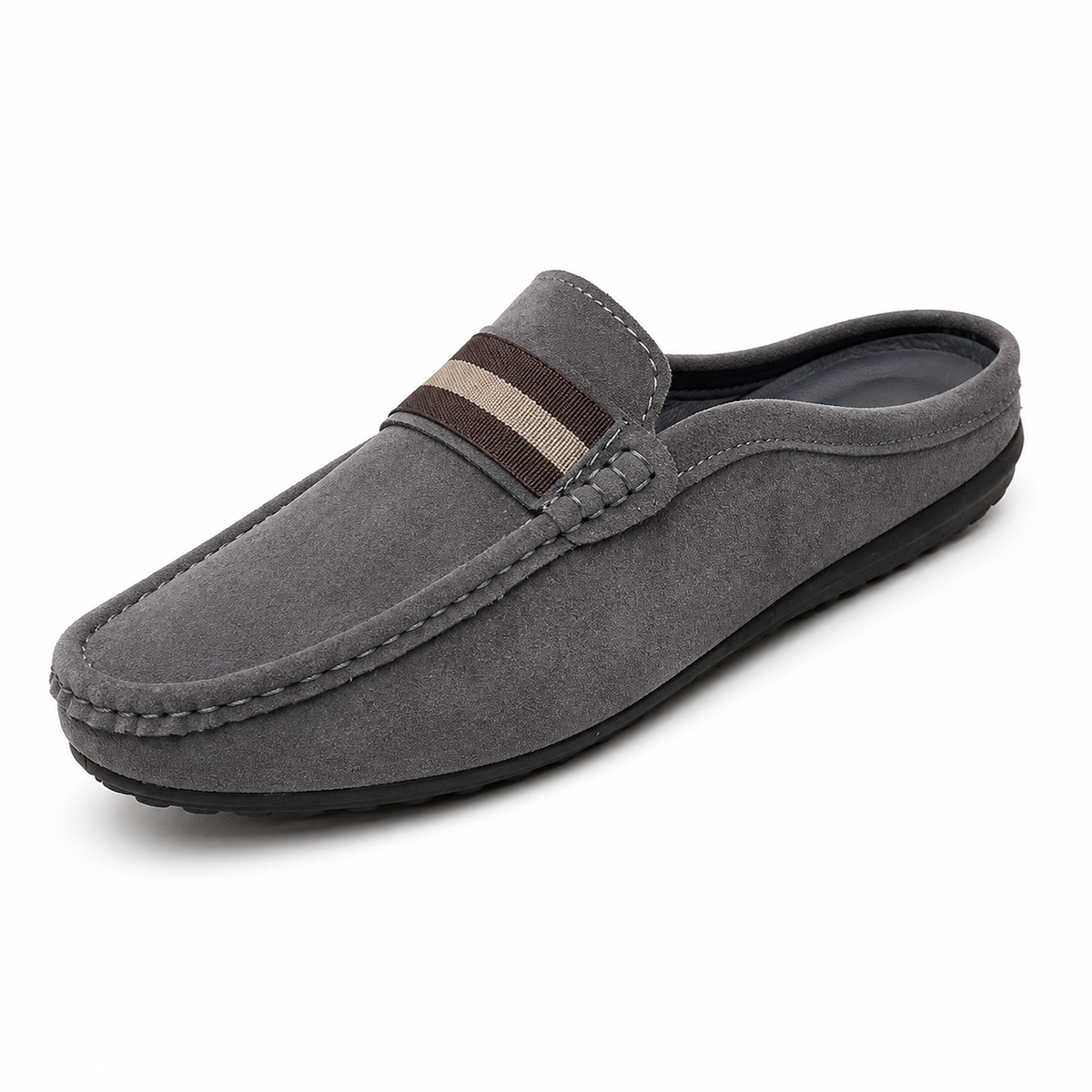 Men's Slip-On Open Heel Loafers