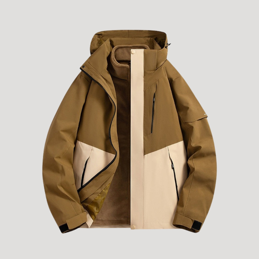 Women's Hooded Waterproof Windbreaker