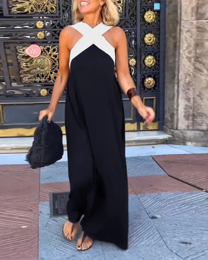 Women's Maxi Halter Dress