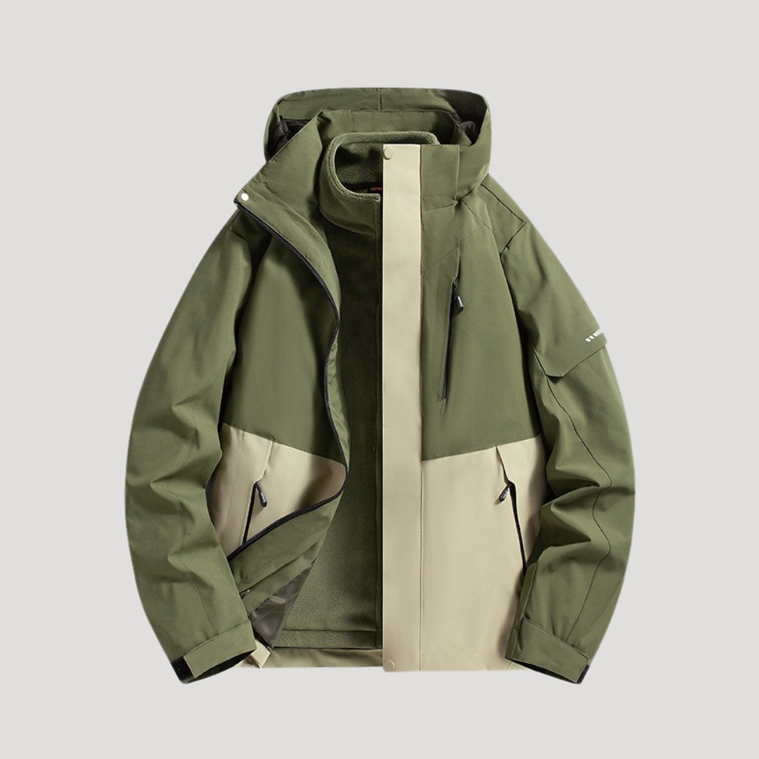 Women's Hooded Waterproof Windbreaker