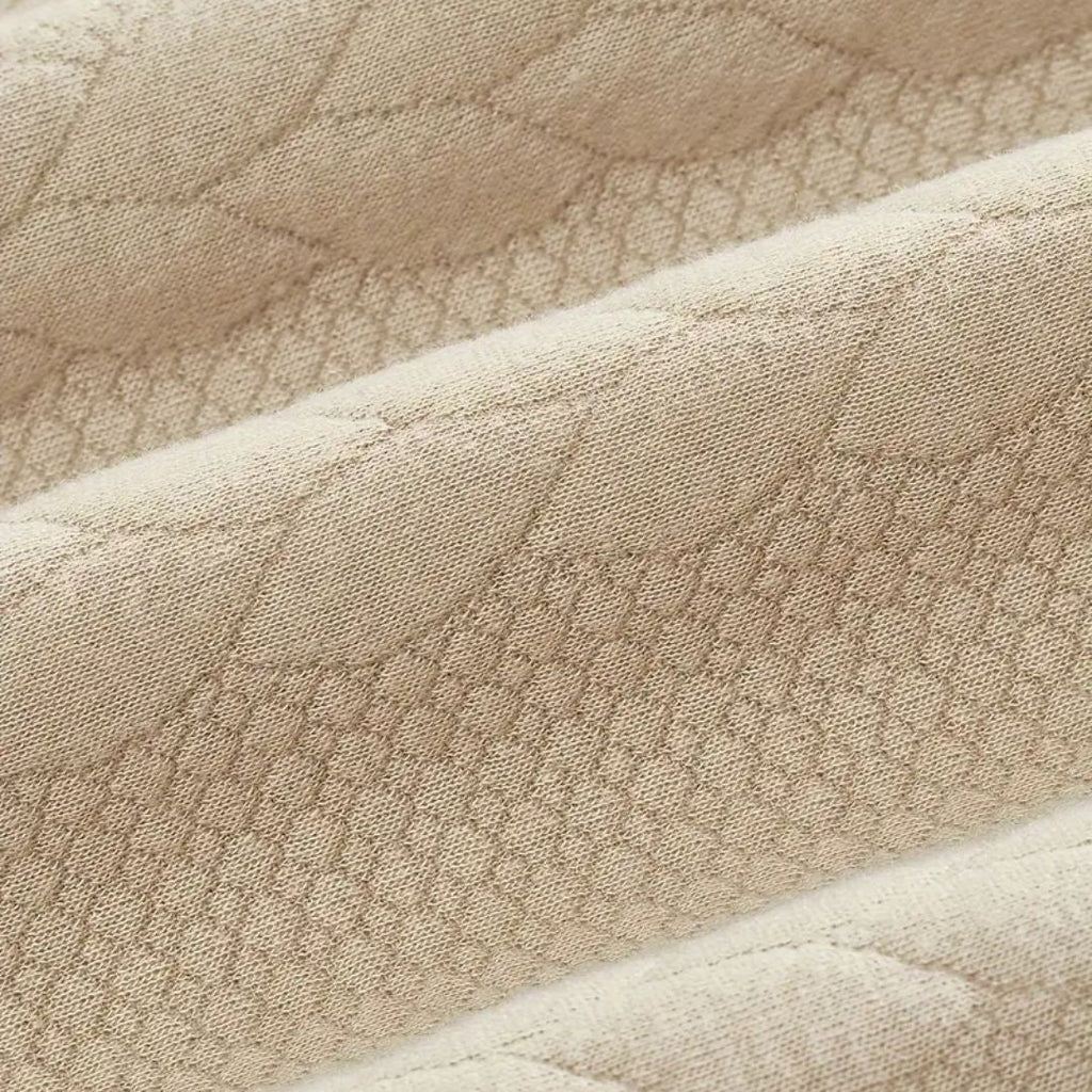 Men's Half Zip Cable Knit Jumper