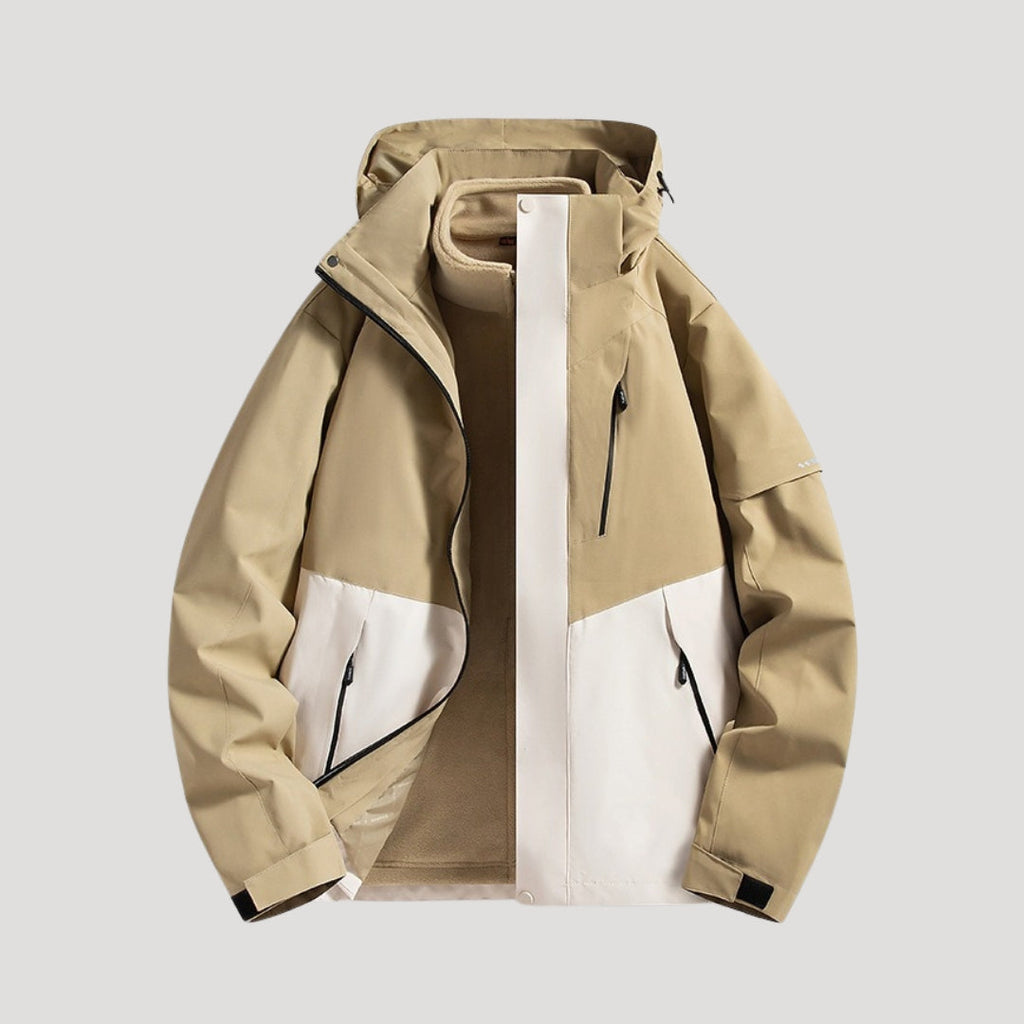 Women's Hooded Waterproof Windbreaker
