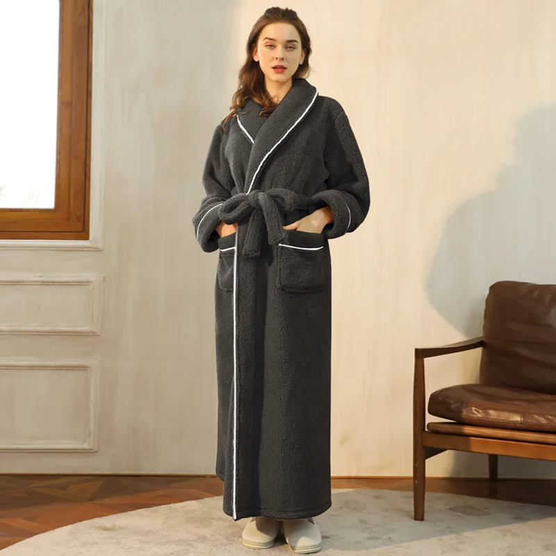 Women's Belted Flannel Robe