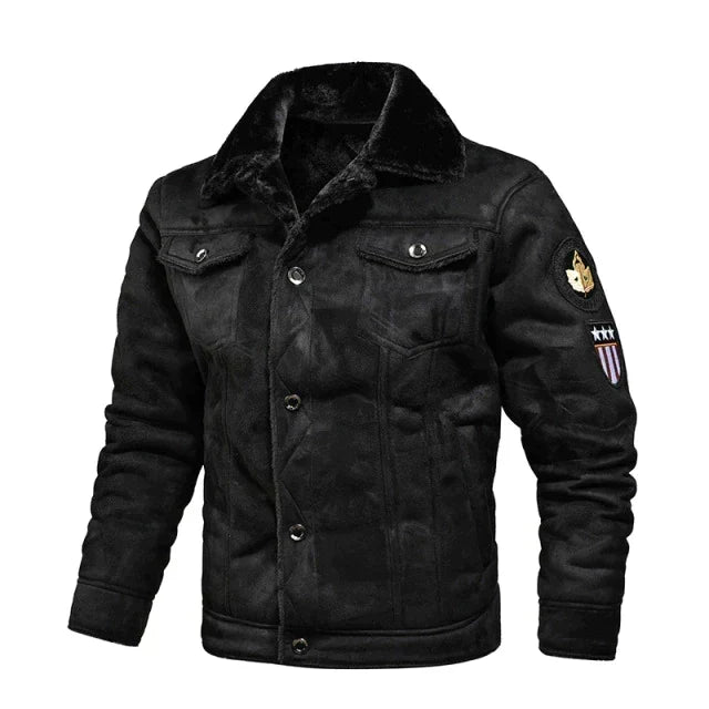 Men's Breathable Leather Jacket