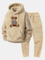 Men's Plush Fleece Tracksuit