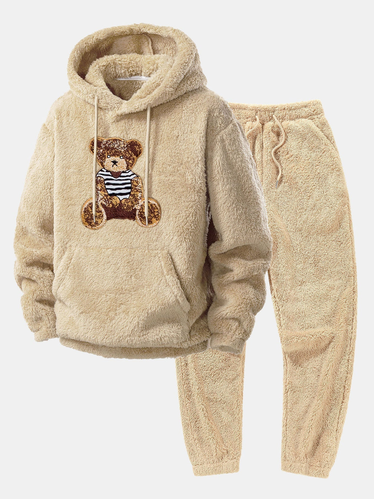Men's Plush Fleece Tracksuit