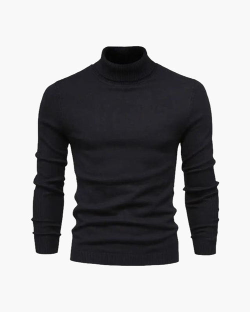 Men's Classic-Fit Roll Neck Jumper