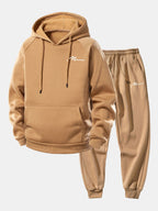 Men's Relaxed Polyester Jogger Tracksuit