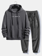 Men's Cotton Blend Jogger Set
