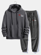 Men's Cotton Blend Relaxed Tracksuit