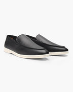 Men's Pebbled Leather Loafers